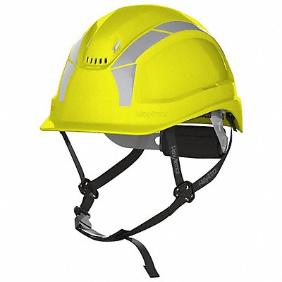 Safety Helmet HDPE Hi-Vis Yellow