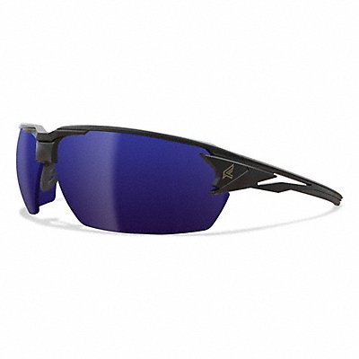 Safety Glasses Blue Lens Black Frame M