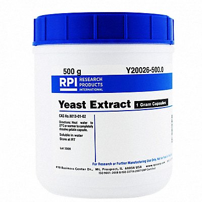 Yeast Extract Capsules 500g PK500