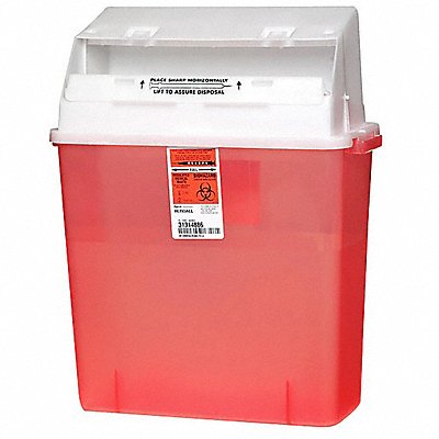 Sharps Container 3 gal Auto Drop PK3