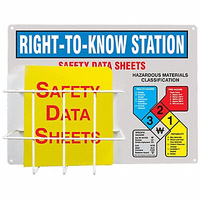 Right To Know SDS Kit 18 H x24 W