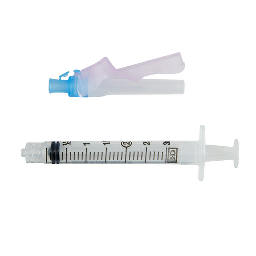 Safety Hypodermic Syringe with Needle