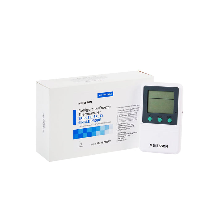 Digital Refrigerator / Freezer Thermometer with Alarm