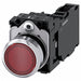 Illuminated Push Button Red 22mm LED