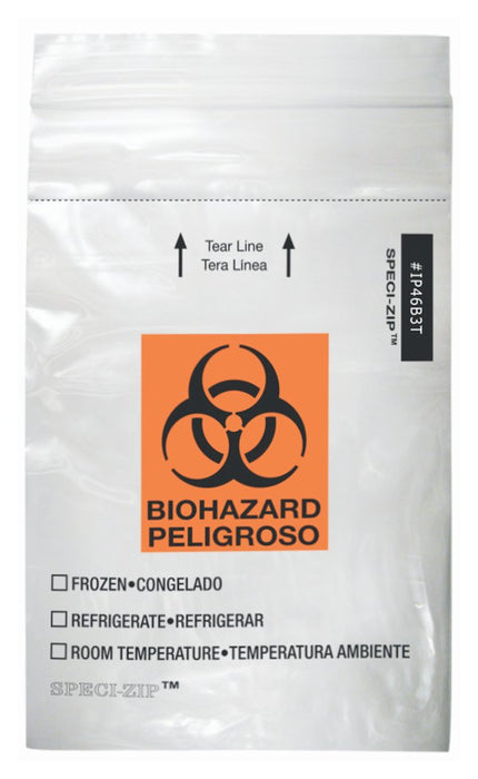 Biohazard Specimen Bag