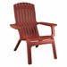 Westport Adirondack Chair in Barn Red