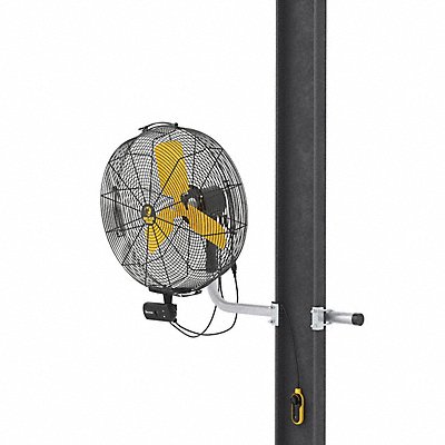 Industrial Fan Yellow 32 in H