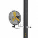 Industrial Fan Yellow 32 in H