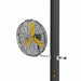 Industrial Fan Yellow 38-3/16 in H