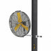 Industrial Fan Yellow 43-3/16 in H