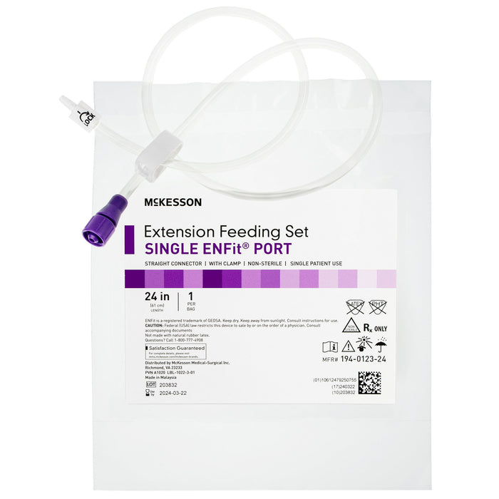 Bolus Enteral Feeding Extension Tube Set