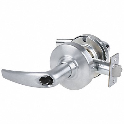 Door Lever Lockset Steel Non Keyed