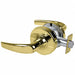 Door Lever Lockset Steel Non Keyed