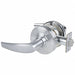 Door Lever Lockset Steel Non Keyed