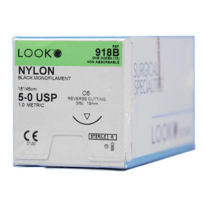 Nonabsorbable Suture with Needle