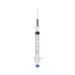 Safety Hypodermic Syringe with Needle