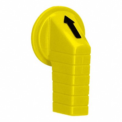 Switch Knob Extended Lever Yellow 30mm