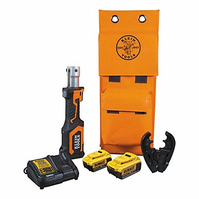 Cordless 7-Ton Crimper Kit 4 Ah