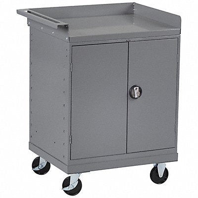 Mobile Cabinet Bench Steel 33 W 25 D