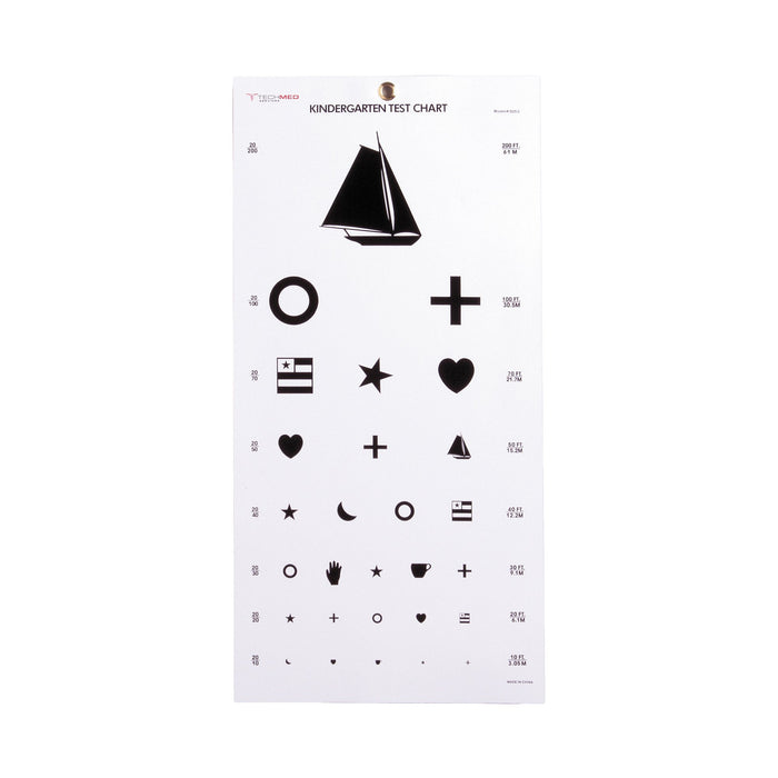 Preschool Eye Test Chart