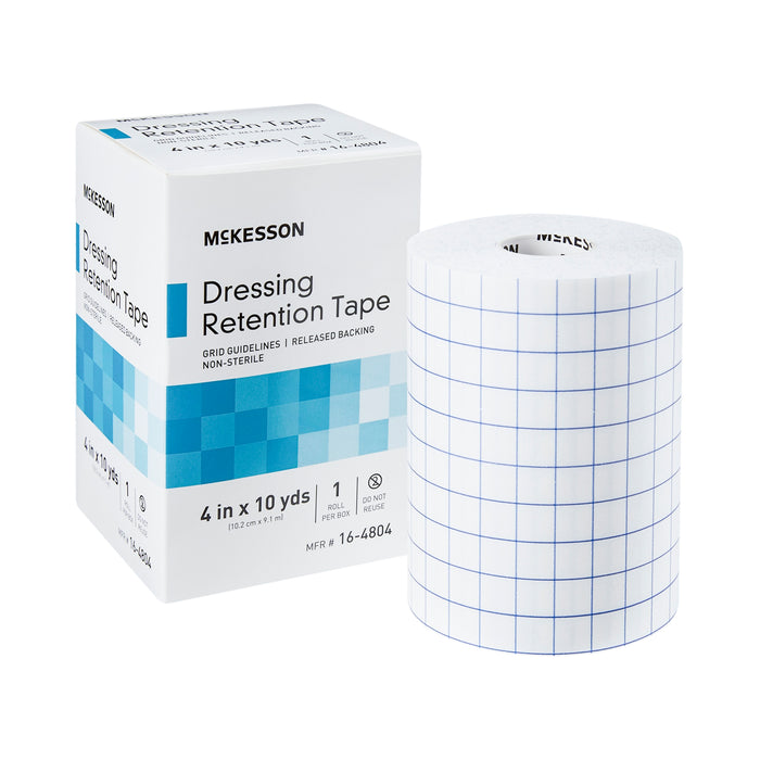 Water Resistant Dressing Retention Tape with Liner