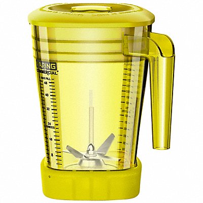 Copolyester Container Lid Yellow 48 oz