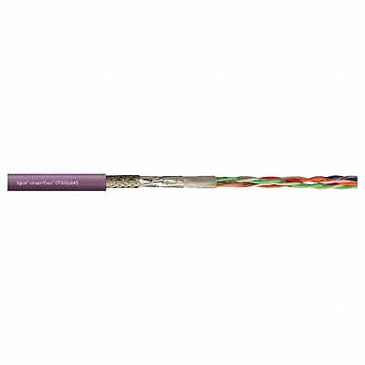 Bus Cable PVC 50 V 0.31 in dia Red