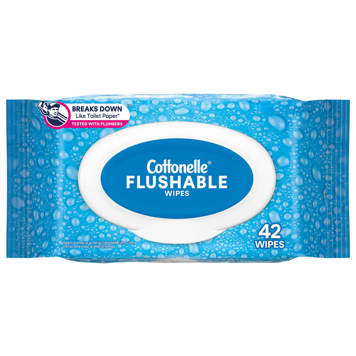 Flushable Personal Wipe