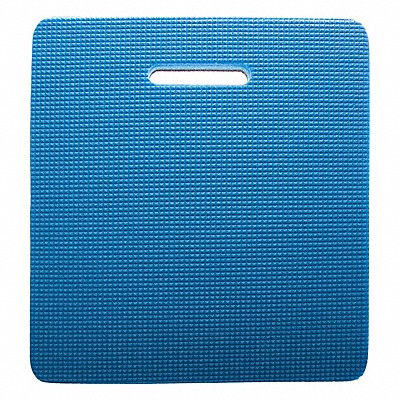 Kneeling Pad 15InLx14InW Blue Dense Foam