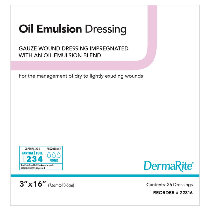Oil Emulsion Impregnated Dressing