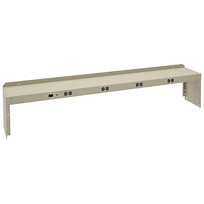 E3942 Electrical Shelf Riser 72x10-1/2x12 Sand