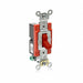 Wall Switch Red Single Pole 2 hp