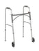 Dual Release Folding Walker with Wheels