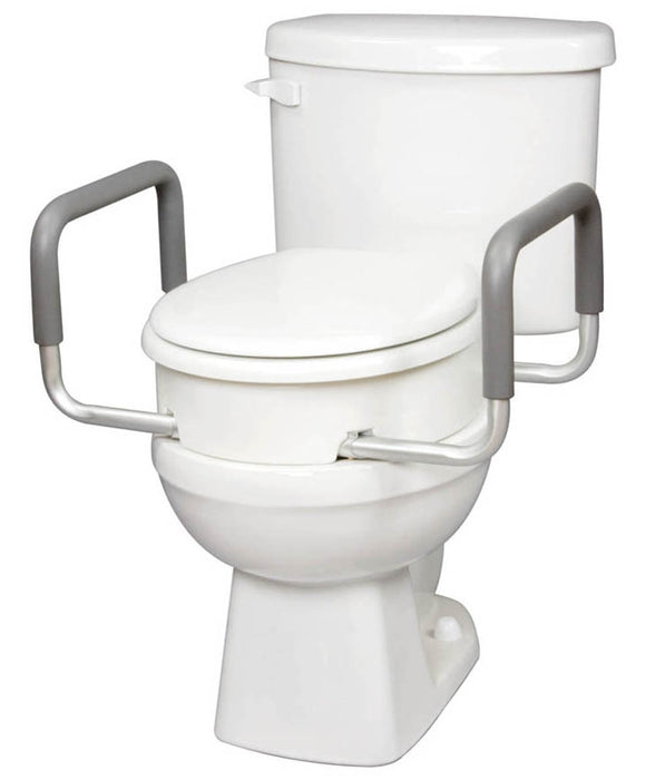 Raised Toilet Seat with Arms