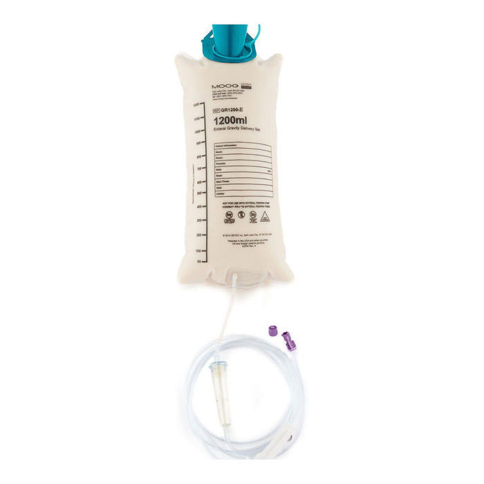 Gravity Bag Feeding Set with ENFit™ Connector