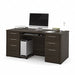 Executive Desk Kit 66 Dark Chocolate