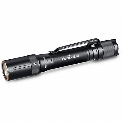 Flashlight Aluminum Black 350lm