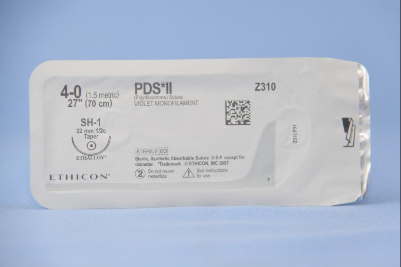 Absorbable Suture with Needle