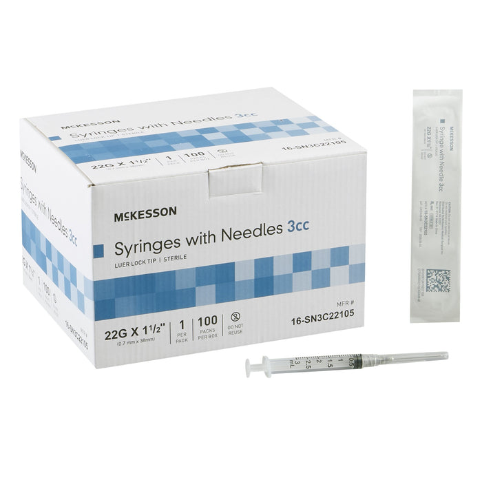 Standard Hypodermic Syringe with Needle