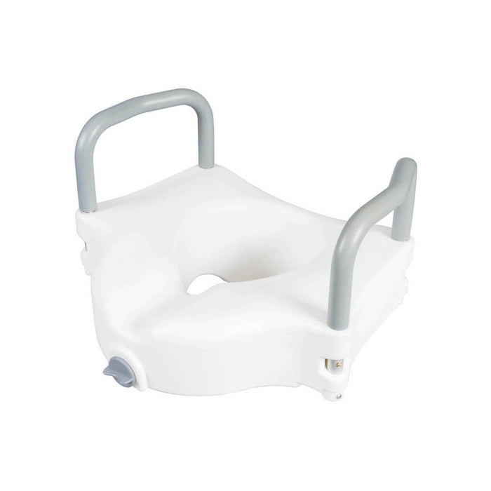 Raised Toilet Seat with Arms