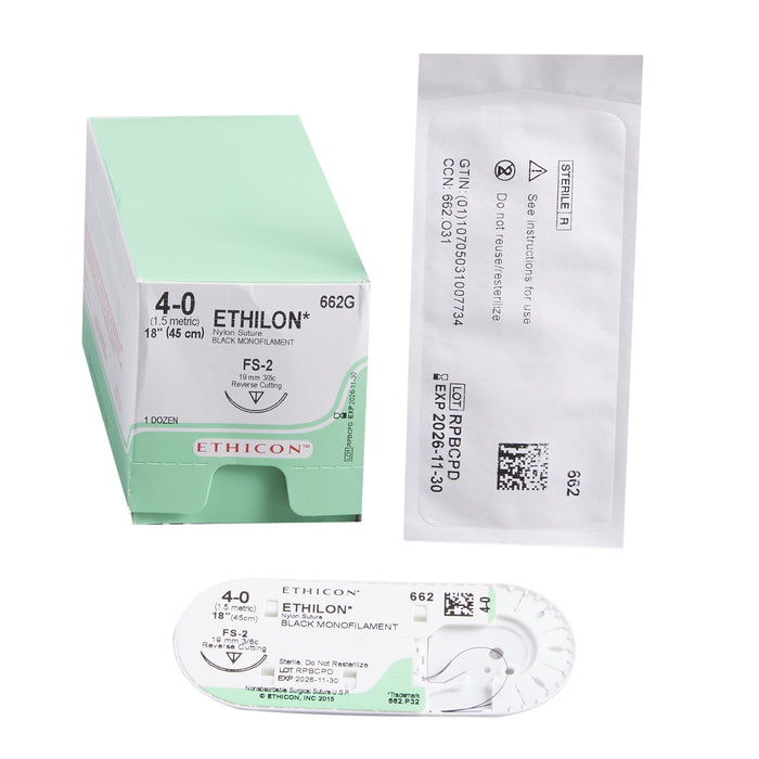 Nonabsorbable Suture with Needle