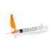 Safety Hypodermic Syringe with Needle