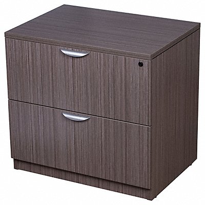 Lateral File Cabinet Driftwood 29 in H