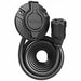 AC Port Plug 12 ft L Black