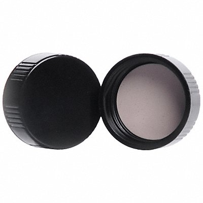 Cap 18 mm Dia Black PK225