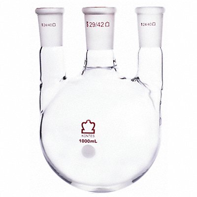 Round Bottom Flask 1 L 238 mm H Round