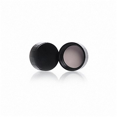 Cap 13 mm Dia Black PK1000