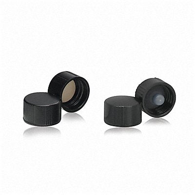 Cap 20 mm Dia Black PK144