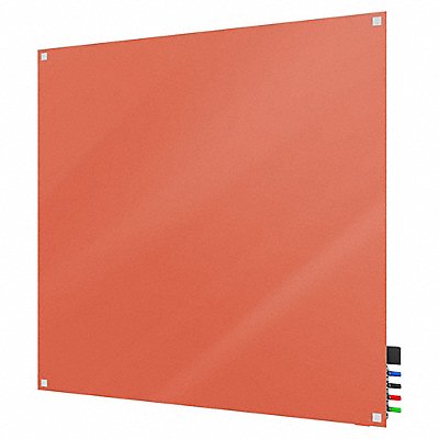 Dry Erase Board Magnetic Glass 48 W