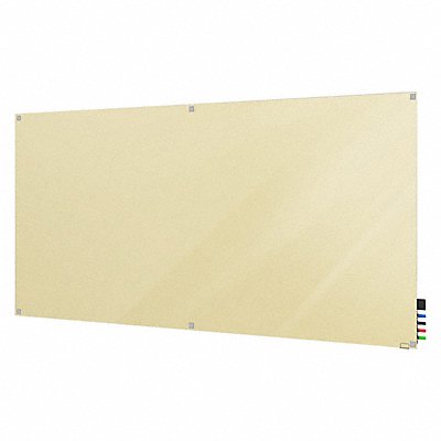 Dry Erase Board Magnetic Glass 72 W